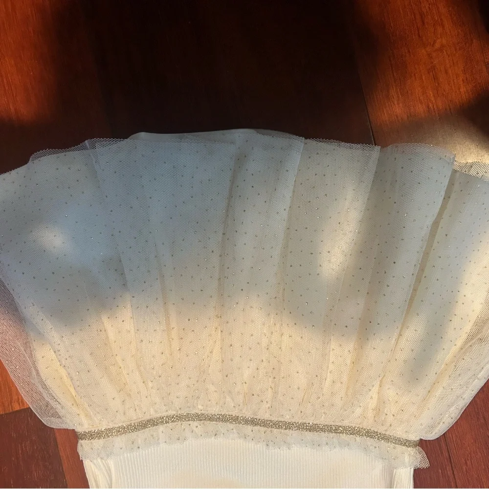 ✅ NWT The Children's Place Daisy Glitter Tutu Dress - 6-9M - Picture 6 of 8